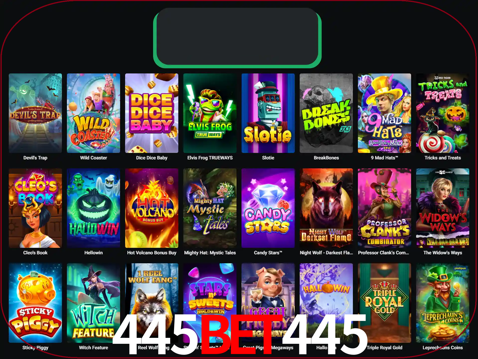 Procure por seus amados jogos de slot.